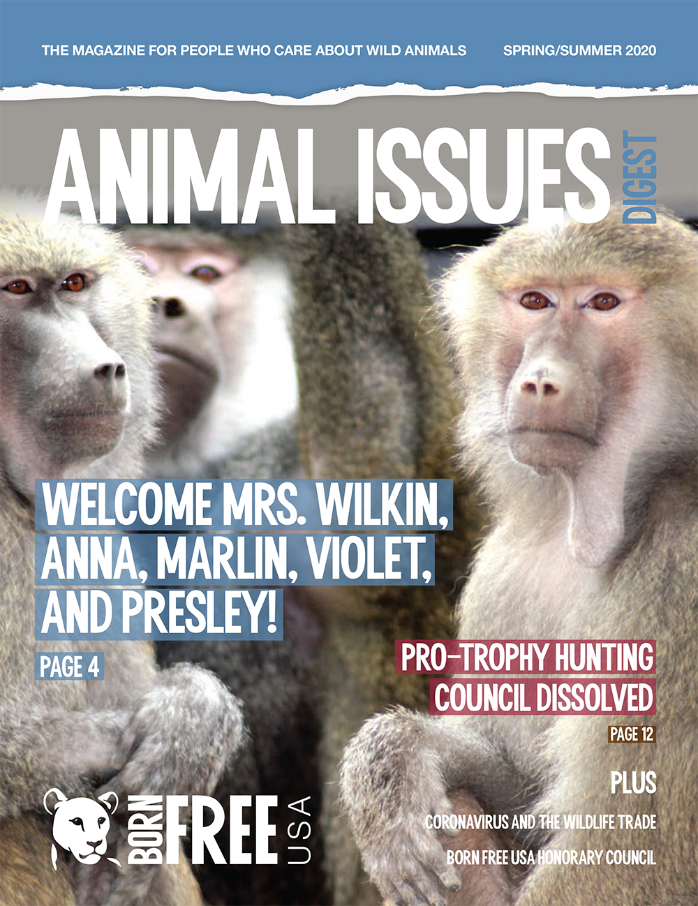 Animal Issues Digest Spring/Summer 2020