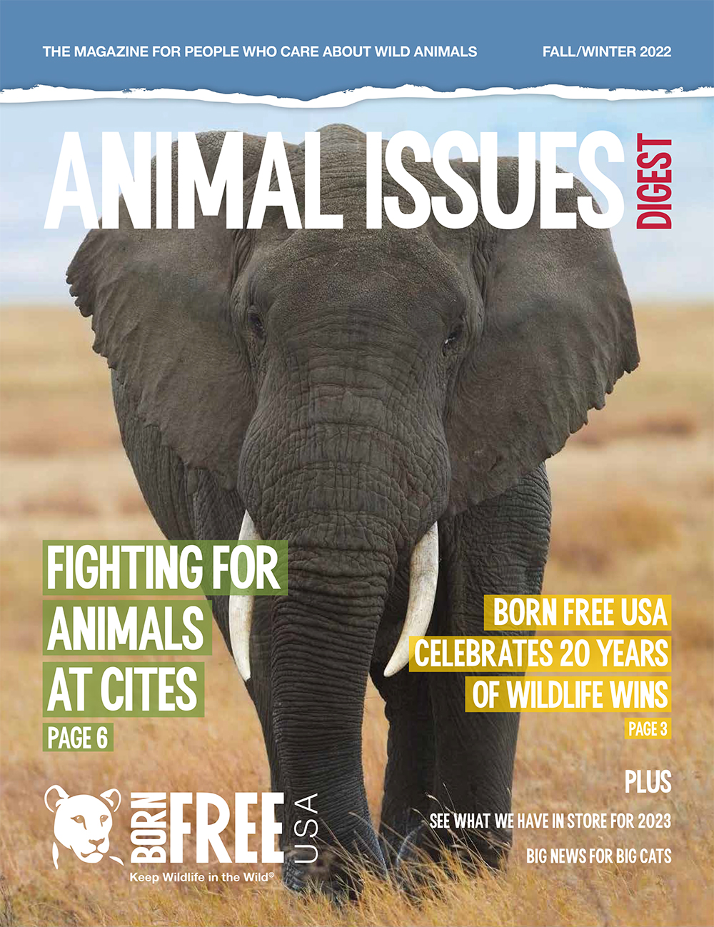 Animal Issues Digest: Fall/Winter 2022