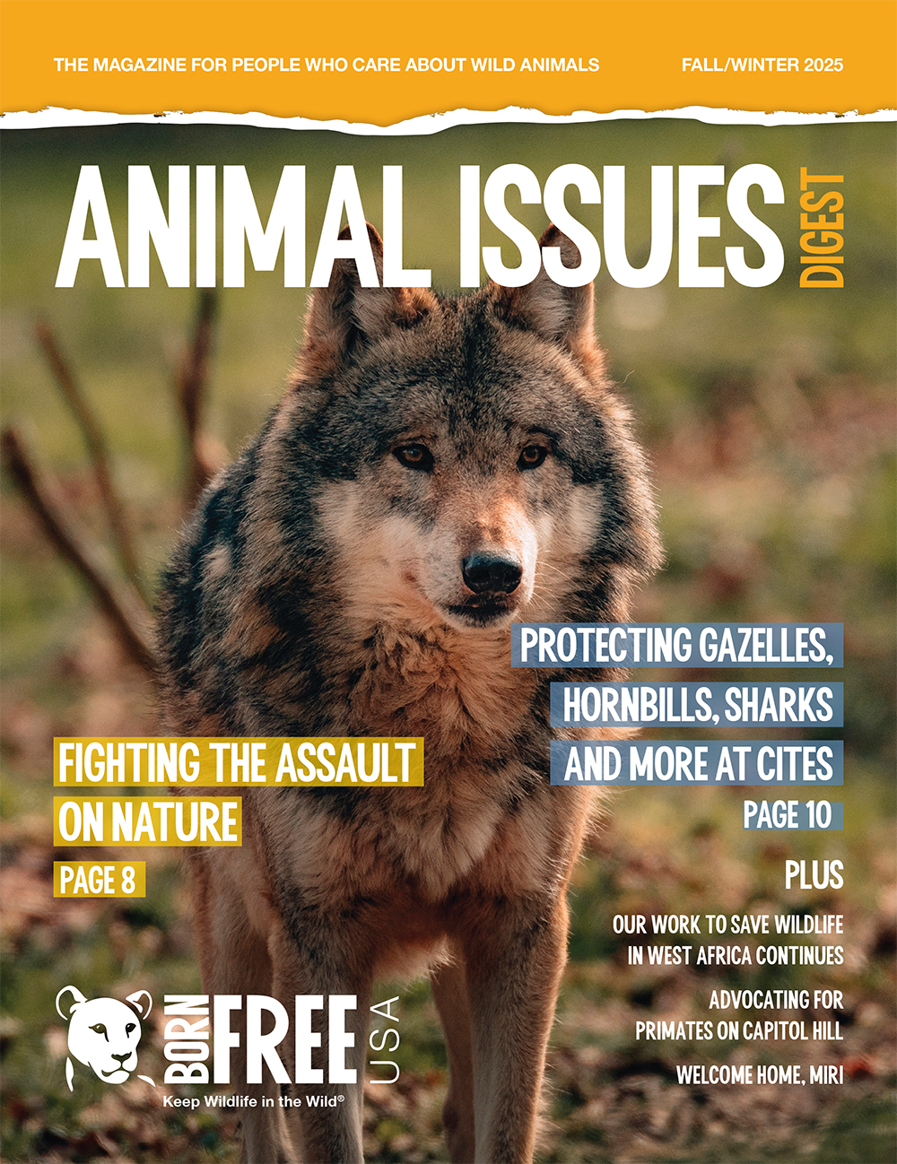Fall/Winter 2025 Animal Issues Digest
