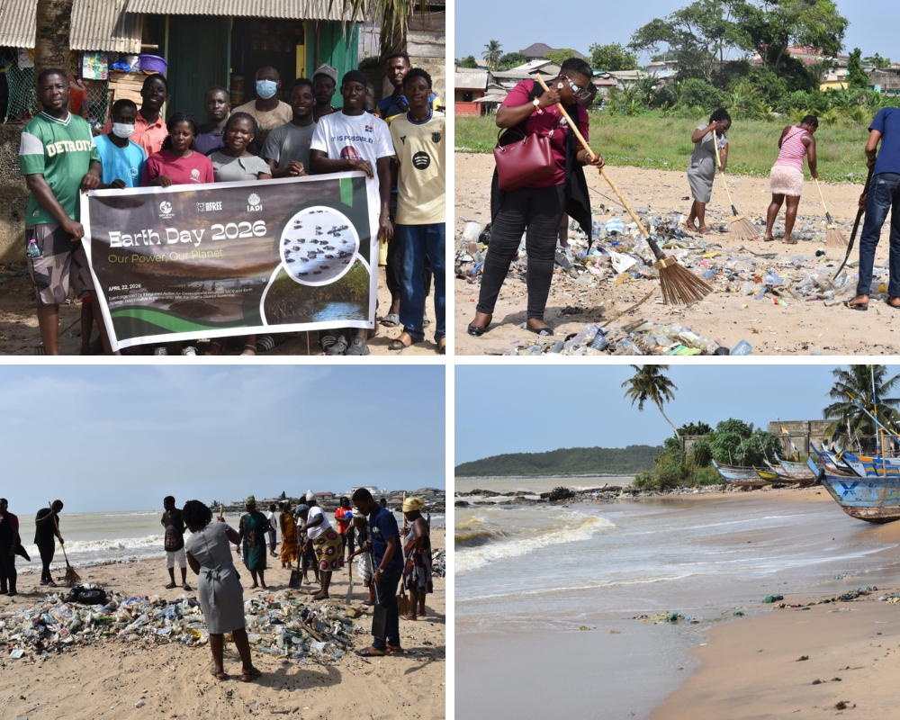 Beach Clean Up in Ghana