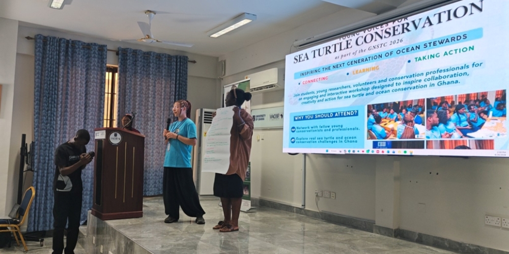 Young ocean stewards taking part in the 2026 conference — one sign of the wider community the national platform continues to build. Photo: Michael Balinga.