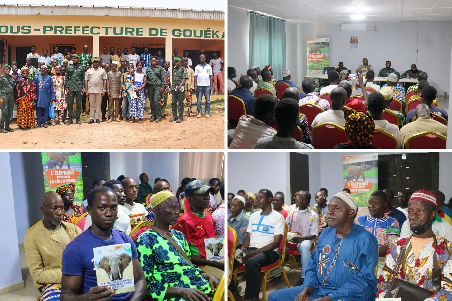 Community Training on Elephant Conservation in Ivory Coast