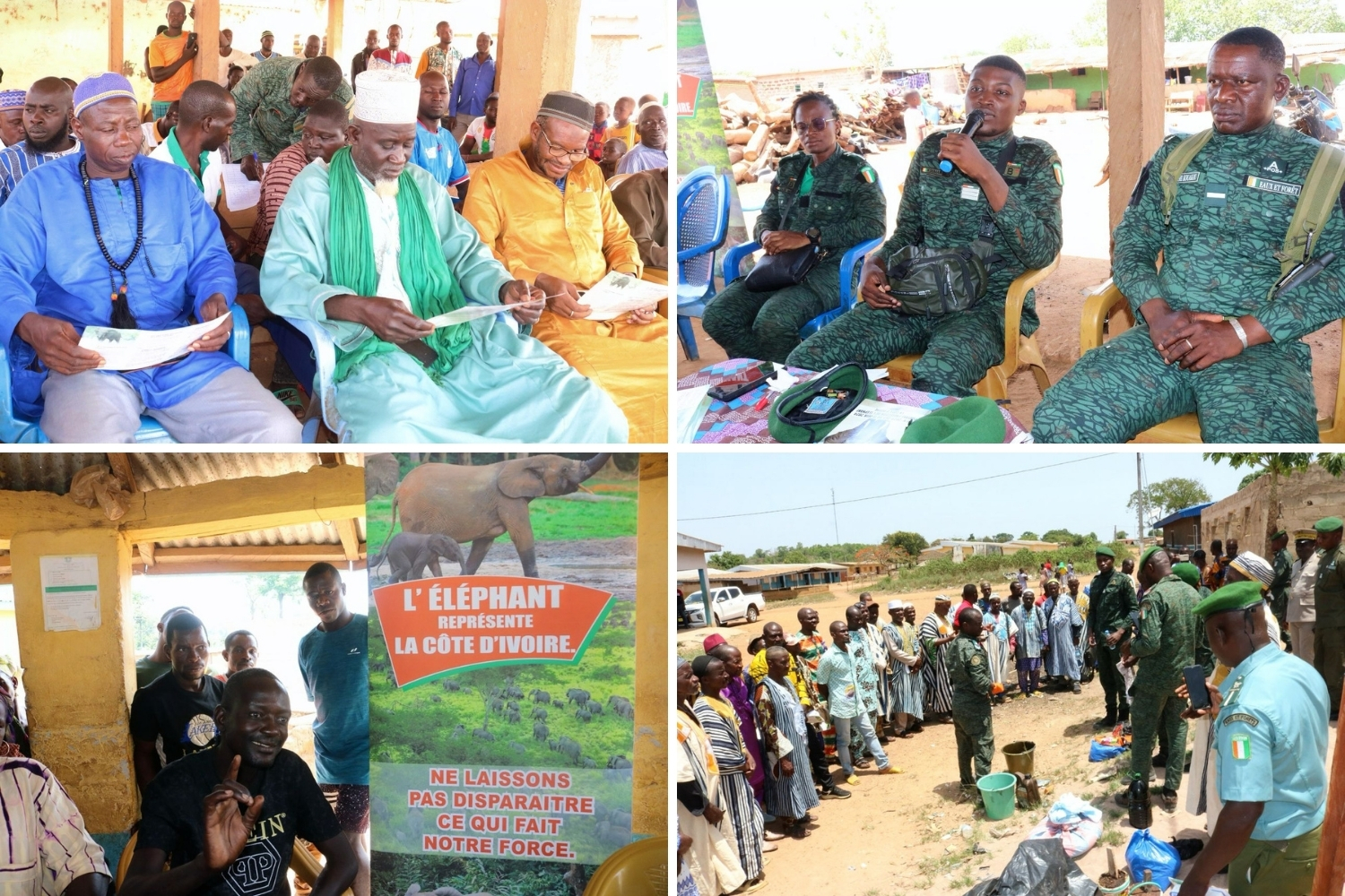 Community Training on Elephant Conservation in Ivory Coast