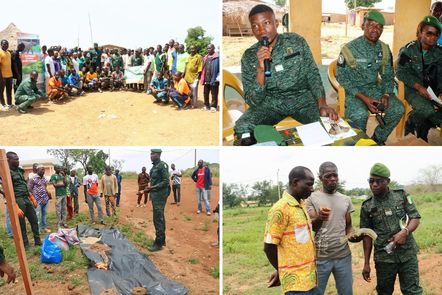 Community Training on Elephant Conservation in Ivory Coast