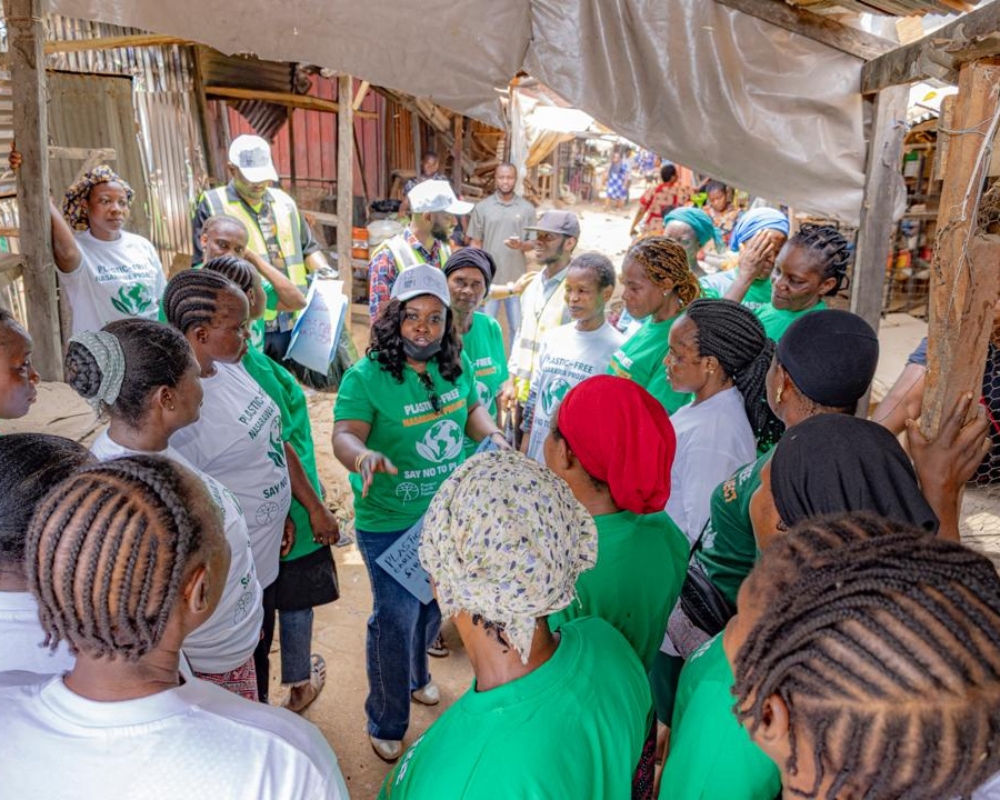 Plastic Clean Up in Ghana